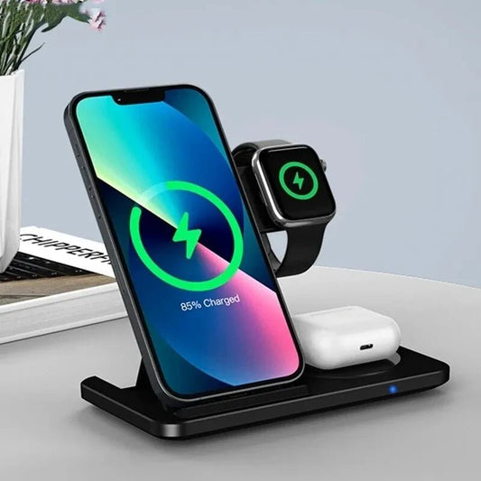 3 in 1 Wireless Charging Pad For Apple Devices - Phoneify