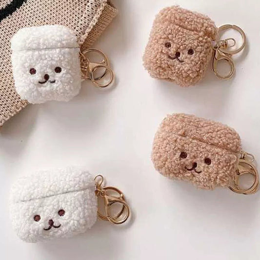 Fluffy Bear Case for Apple AirPods and Apple AirPods Pro - Phoneify