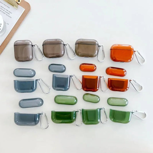 Semitransparent Color Case for Apple AirPods and Apple AirPods Pro - Phoneify