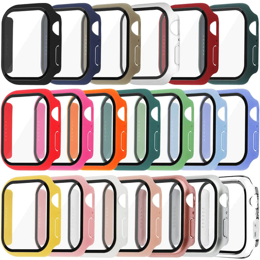 Tempered Glass + Cover For Apple Watch - Phoneify